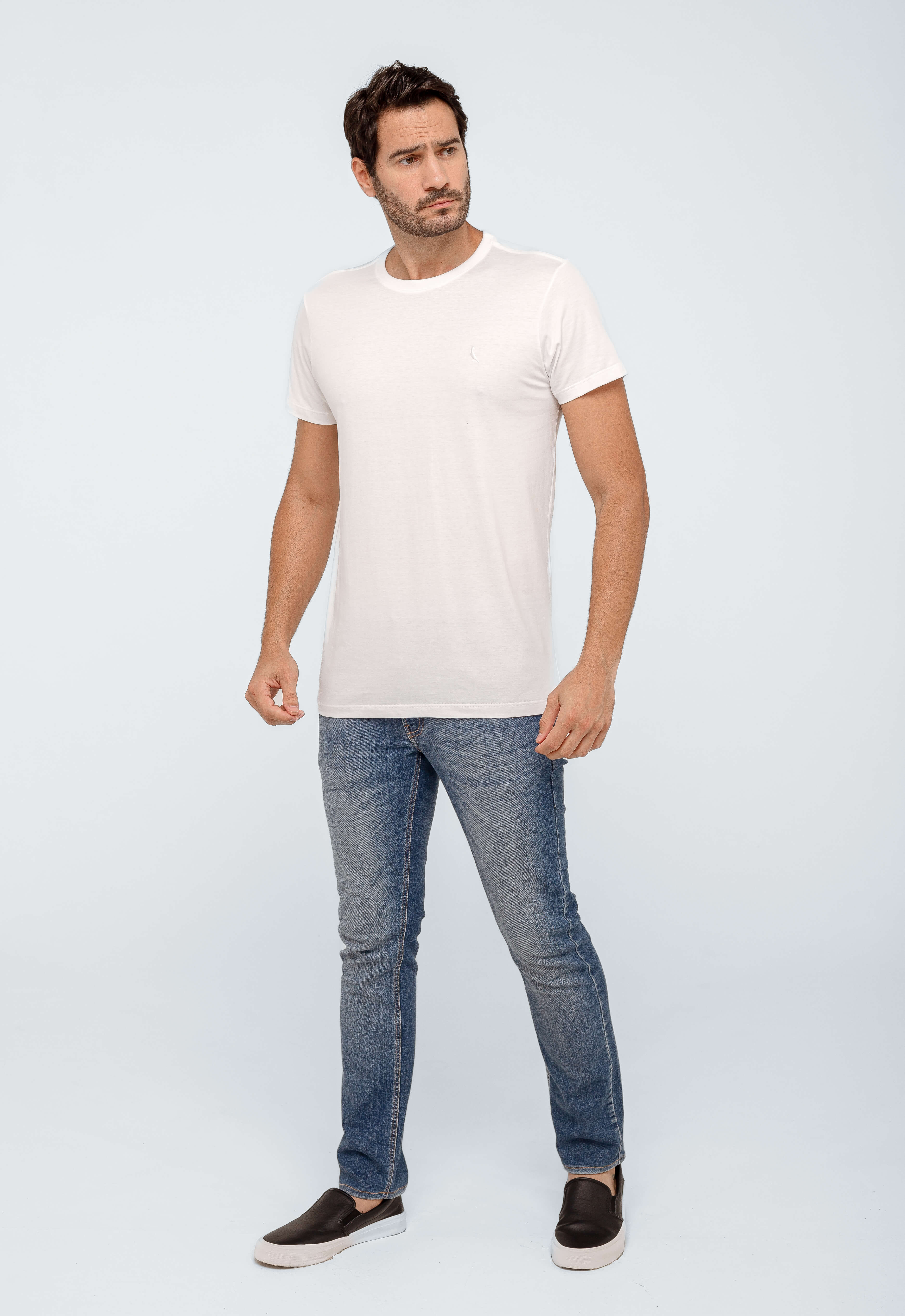 Camiseta Reserva Logo Peito Monocromática - Sale