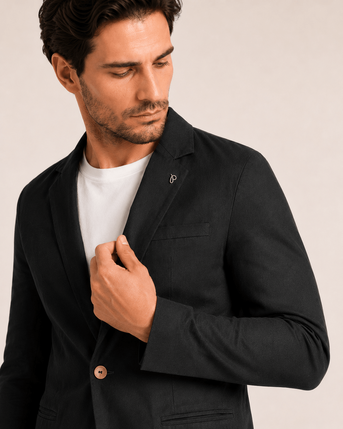 Blazer Eco Linen Stretch Per Pochi - Henri Store