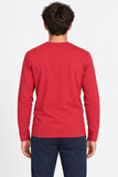 Blusa Infantil Manga Longa Calvin Klein Jeans Reissue Vermelha - Henri Store