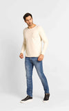 Blusa Red Feather Raglan Moletom Linho - Henri Store