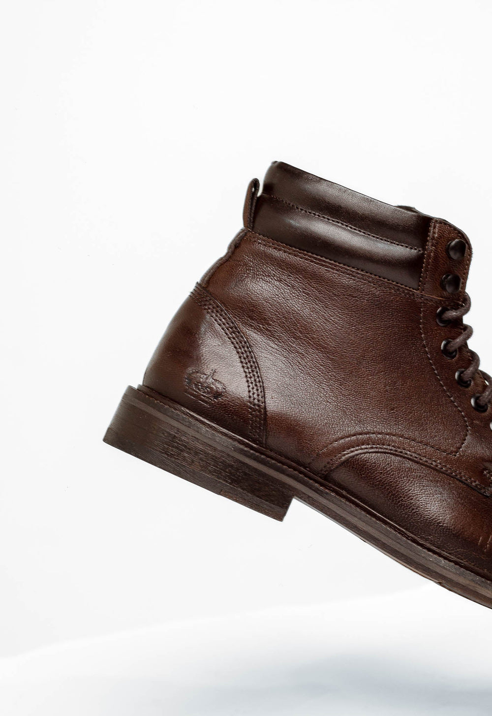 Bota Dom Henrico Couro Café INV20 - Henri Store