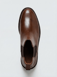 Bota Dom Henrico em Couro Marrom - Henri Store