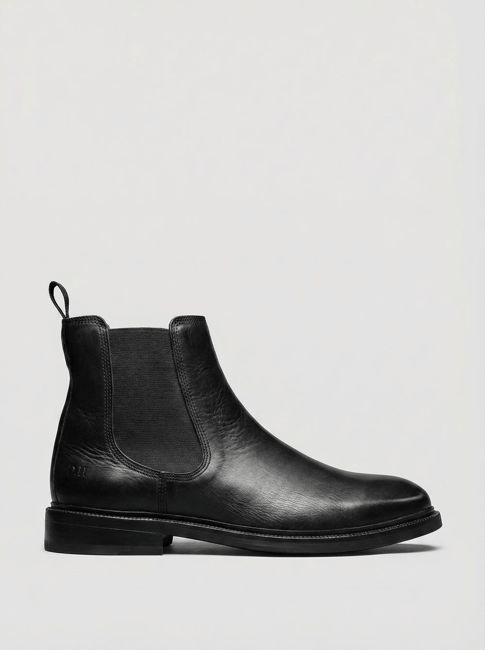 Bota Dom Henrico em Couro Preto - Henri Store