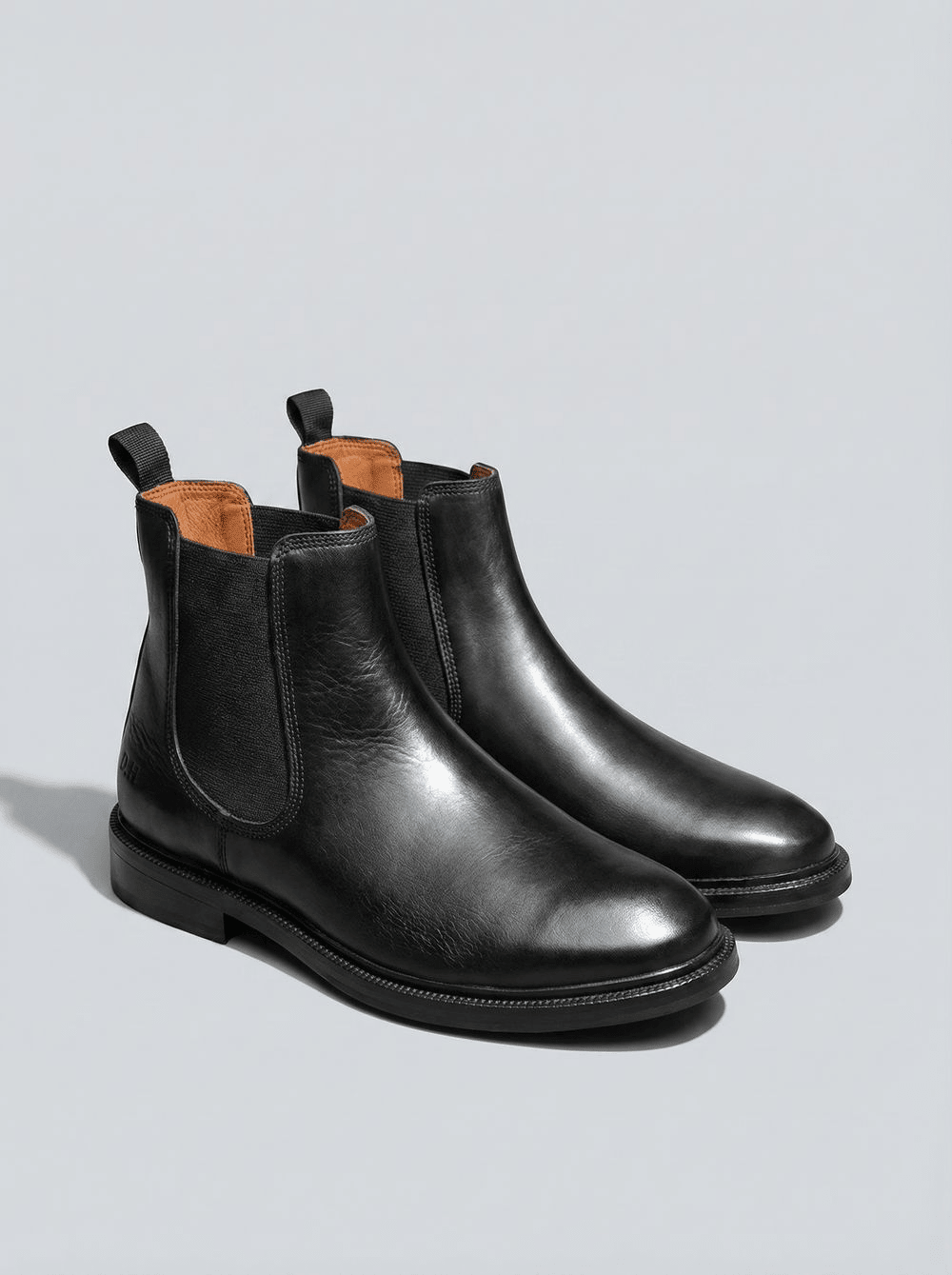 Bota Dom Henrico em Couro Preto - Henri Store