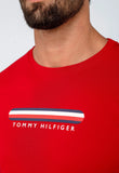 Camiseta Tommy Hilfiger Logo em Relevo