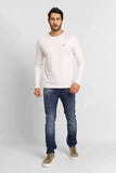 Manga Longa Tommy Hilfiger Basica Branco