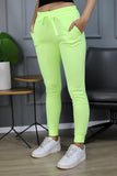 Calça Moletom Feminino Verde Neon - LIVE