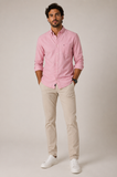 Camisa Tommy Hilfiger Ml Regular Fit C/ Bolso Vermelha