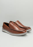 Sapato Dom Henrico 176051 Loafer Napa Romana Conhaque