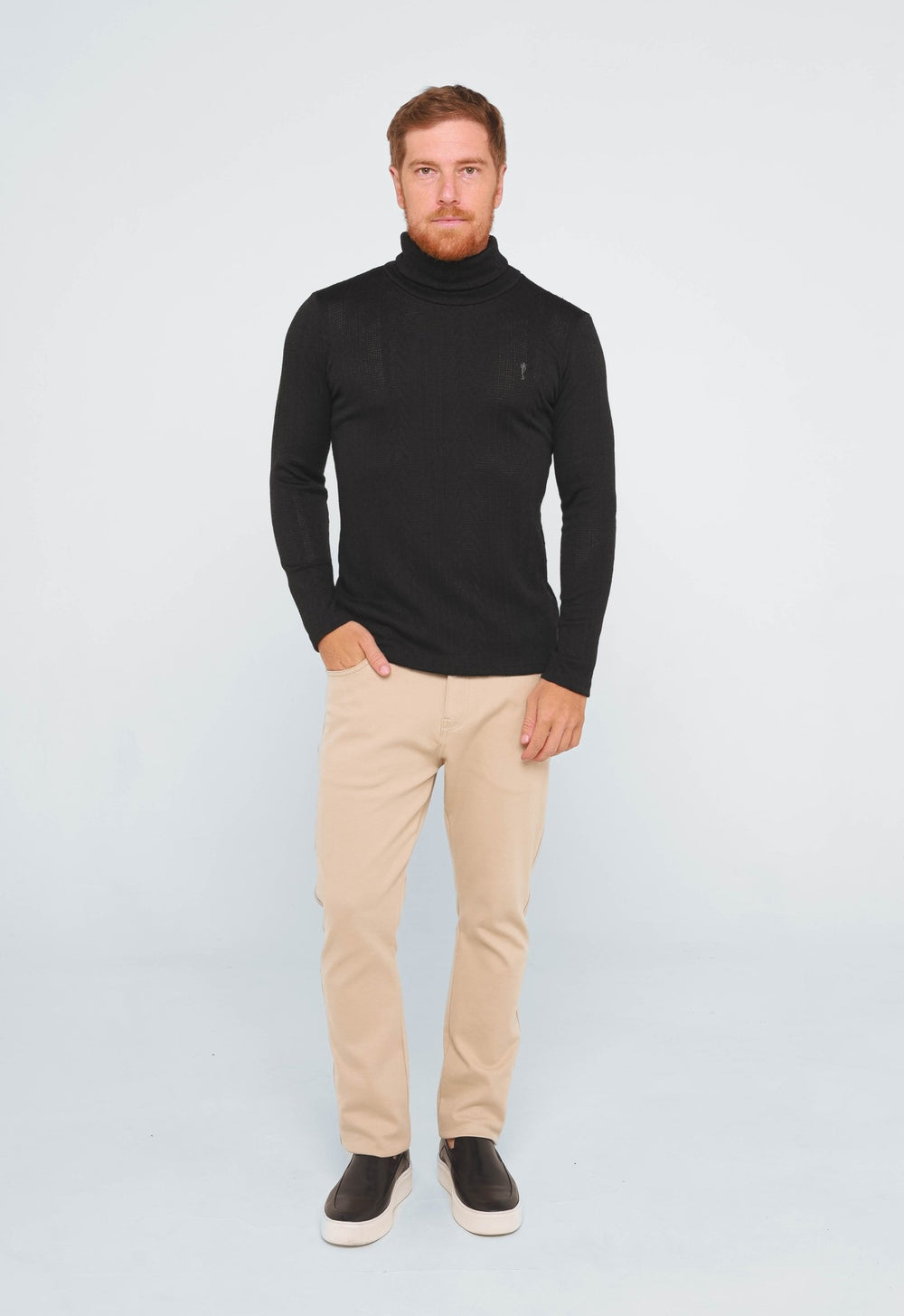 Cacharrel Zip Off Tricot Preto 00356 - Henri Store