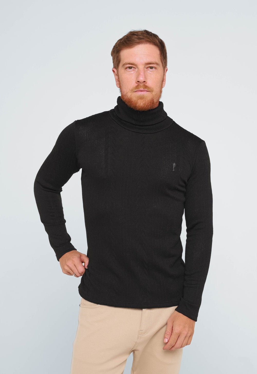 Cacharrel Zip Off Tricot Preto 00356 - Henri Store