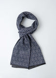 Cachecol Dom Henrico Azul Oxford - Henri Store