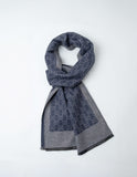 Cachecol Dom Henrico Azul Prússia - Henri Store