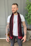 Cachecol Dom Henrico Vermelho - Henri Store
