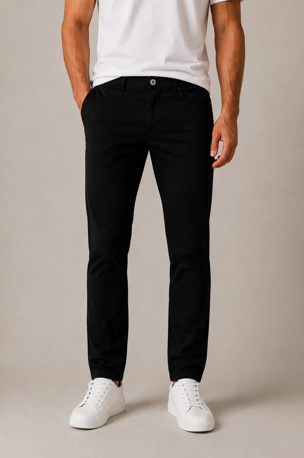 Calça Calvin Klein Alfaiataria C/ Botão - Henri Store