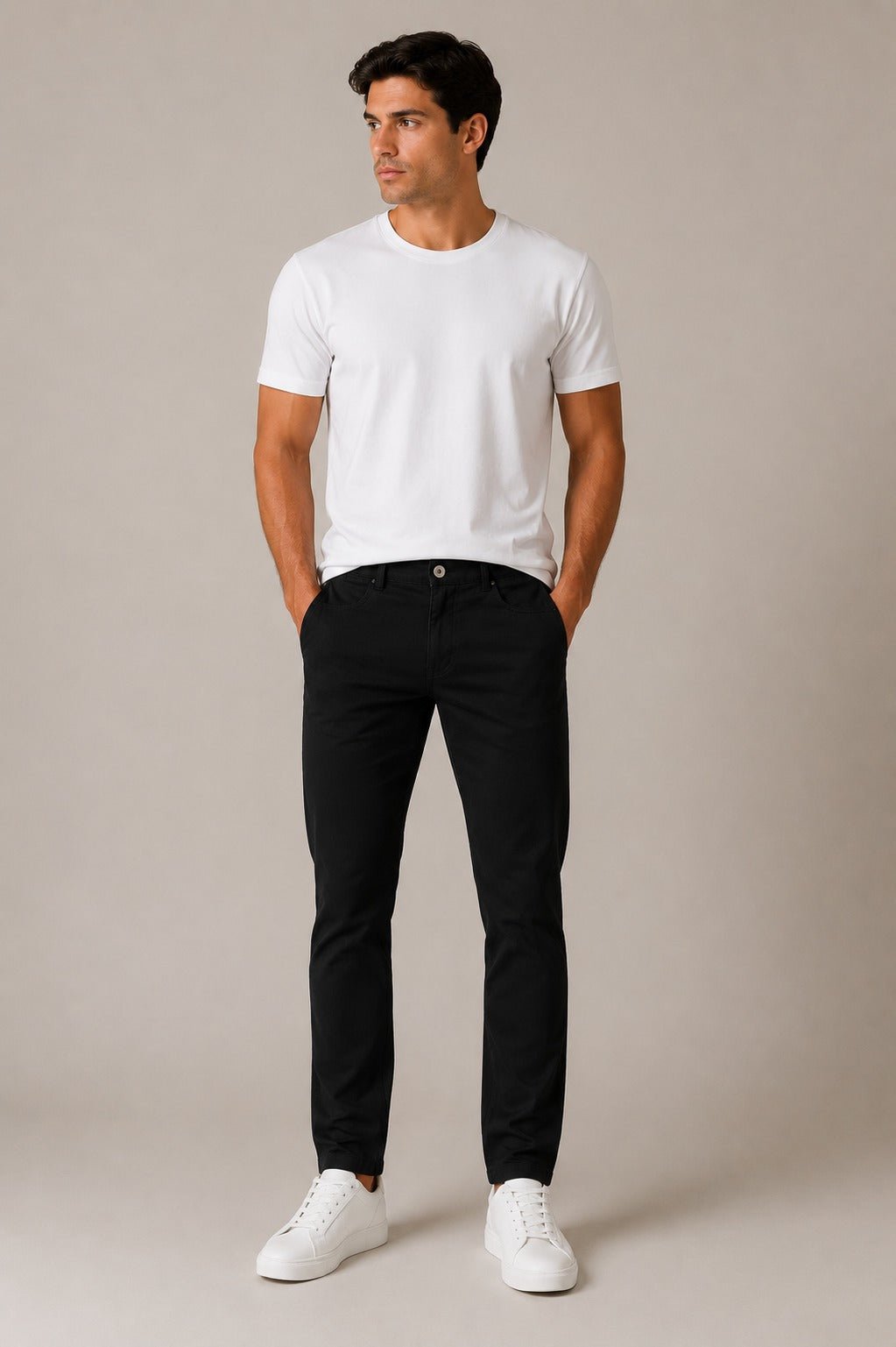 Calça Calvin Klein Alfaiataria C/ Botão - Henri Store