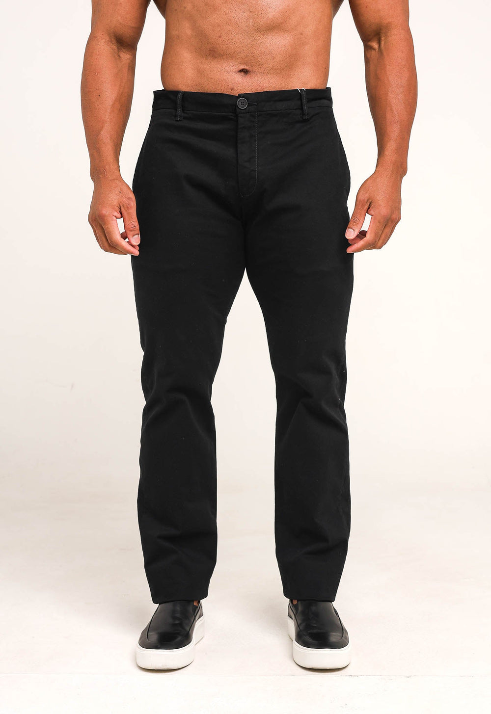 Calca Calvin Klein Chino Essentials Bolsos Laterais - Henri Store