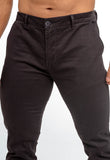 Calça Calvin Klein Chino Skinny Preto - Henri Store