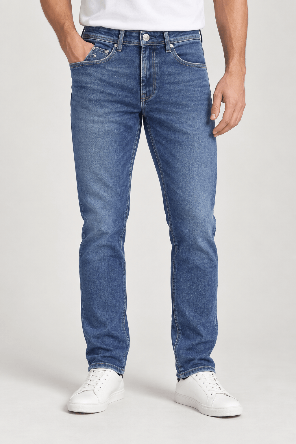 Calça Calvin Klein Jeans Médio CK - Henri Store