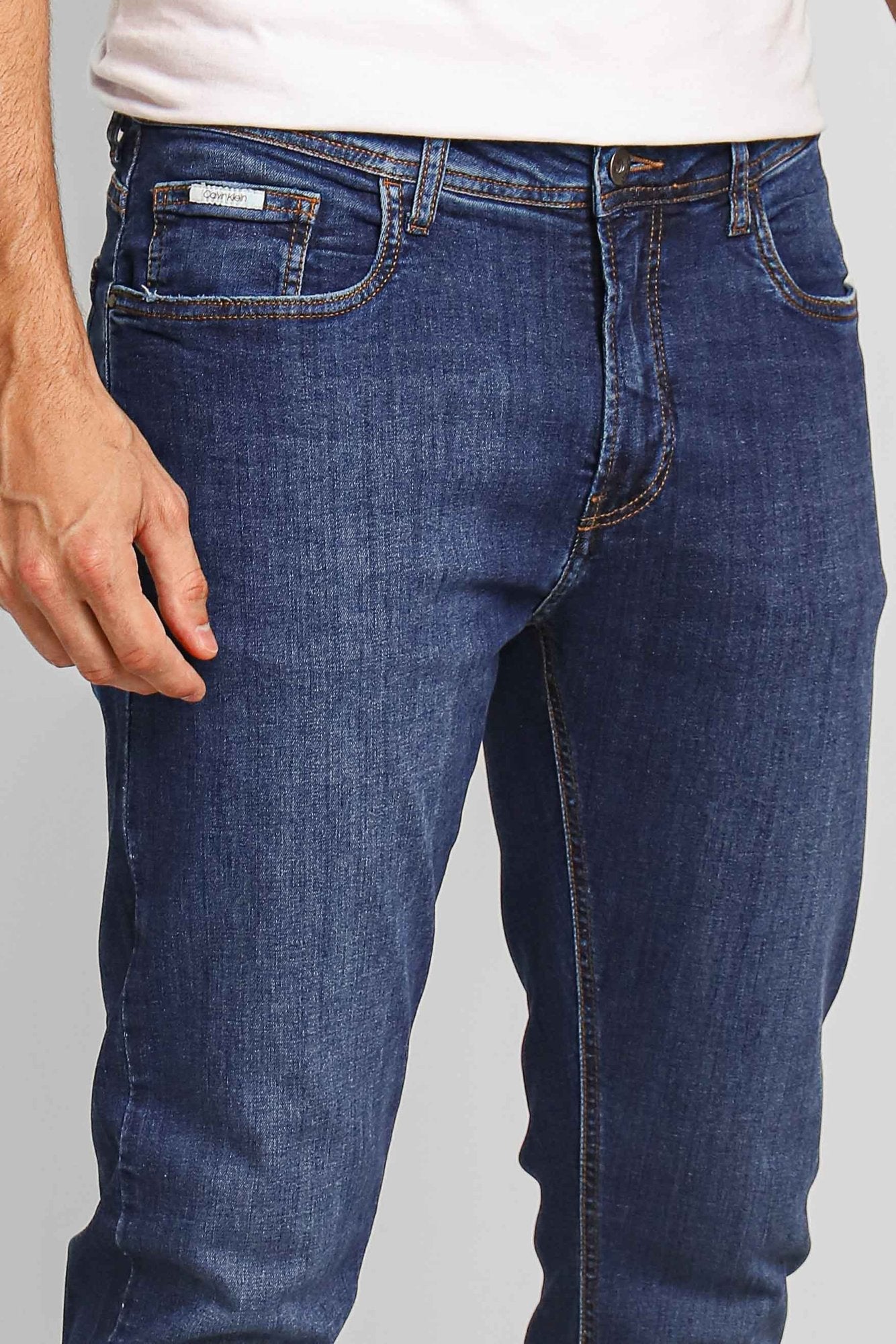 Calça Calvin Klein Jeans Slim Pockets - Henri Store