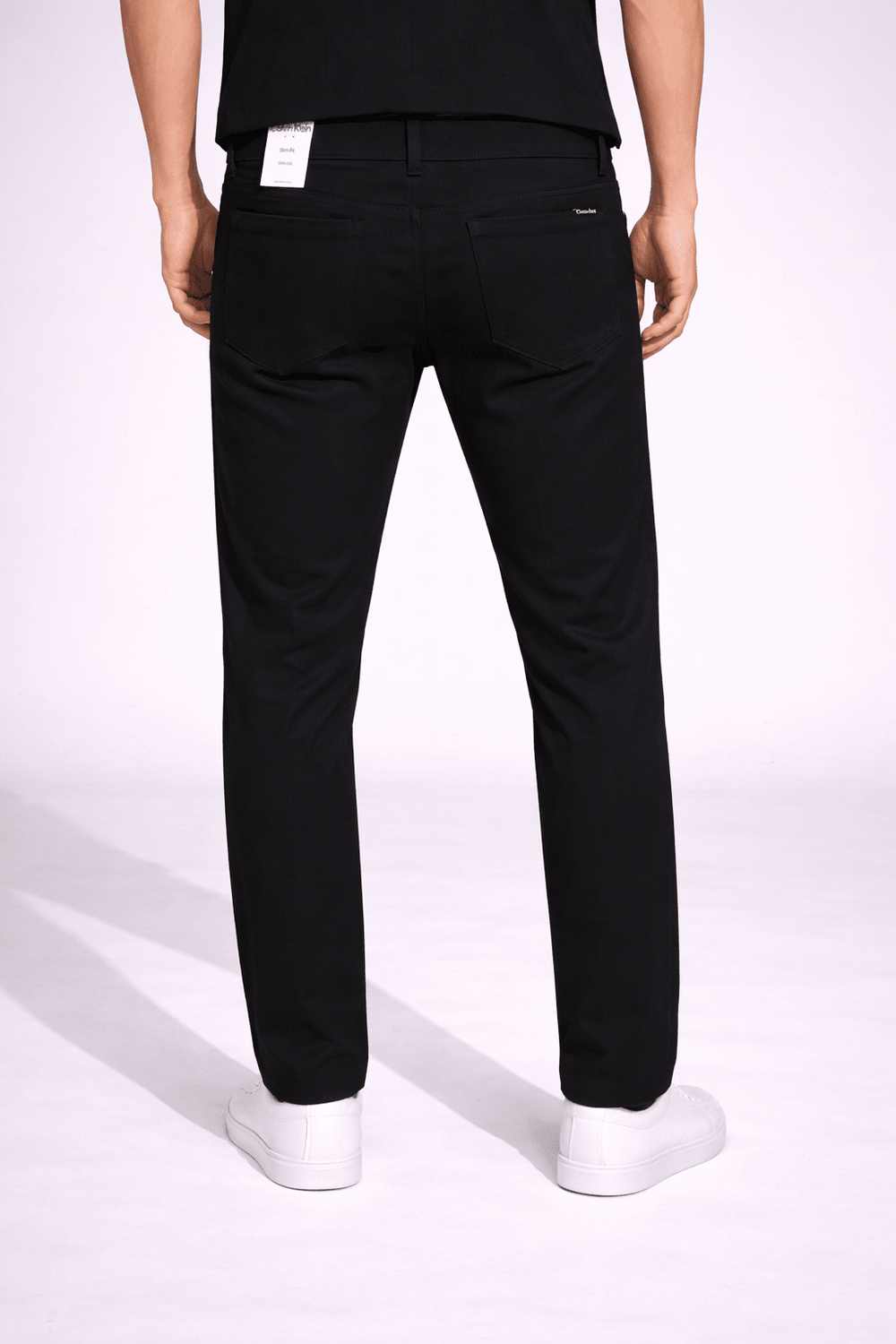 Calça Calvin Klein Stretch Slim Flex Waist 5 Bolsos - Henri Store