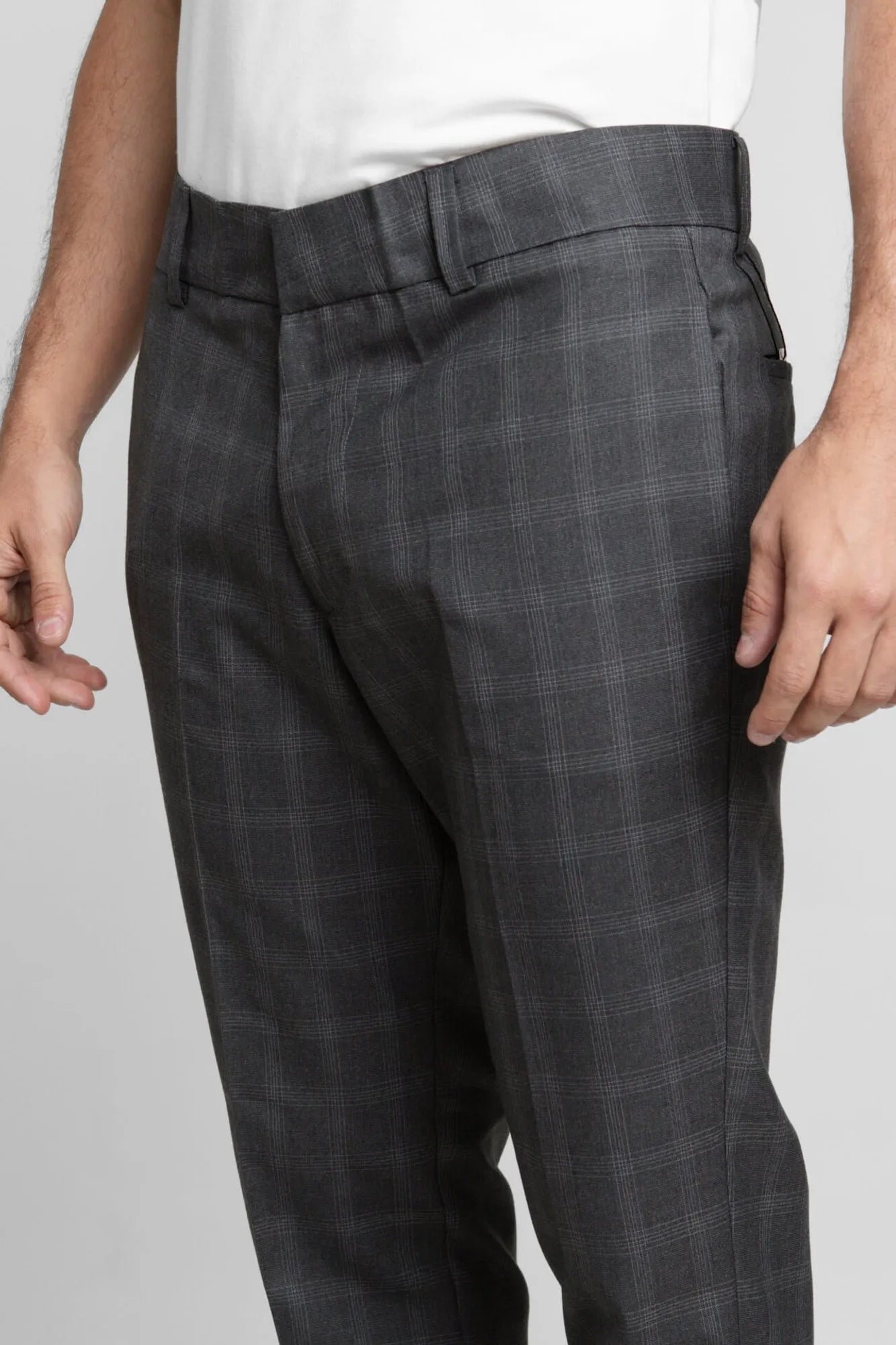 Calça Dom Henrico Alfaiataria Xadrez - Henri Store