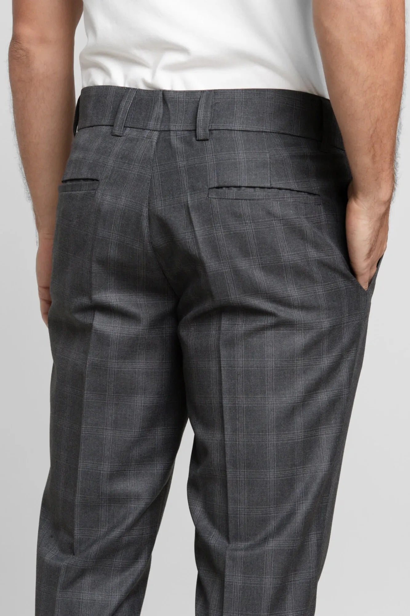 Calça Dom Henrico Alfaiataria Xadrez - Henri Store