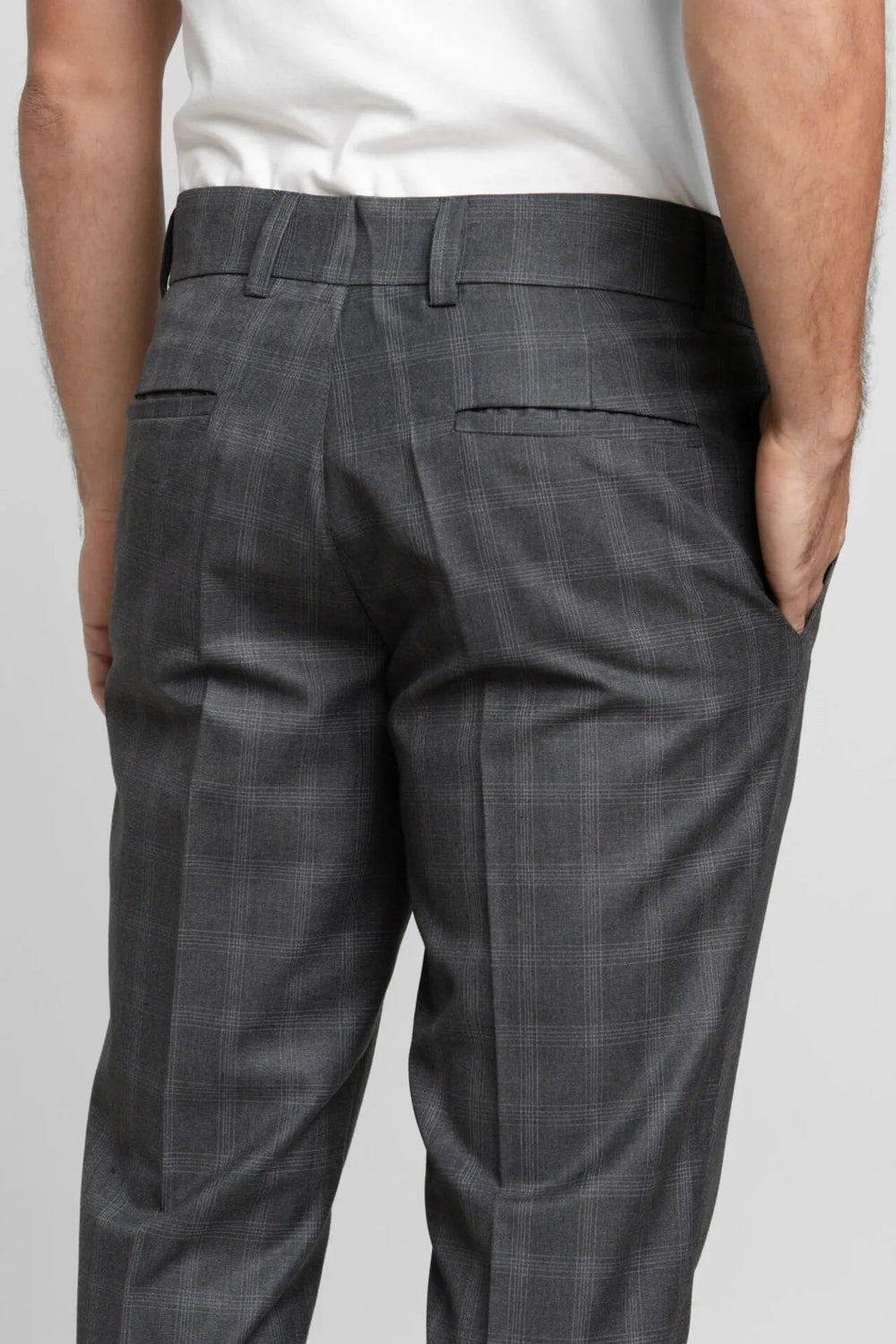 Calça Dom Henrico Alfaiataria Xadrez - Henri Store