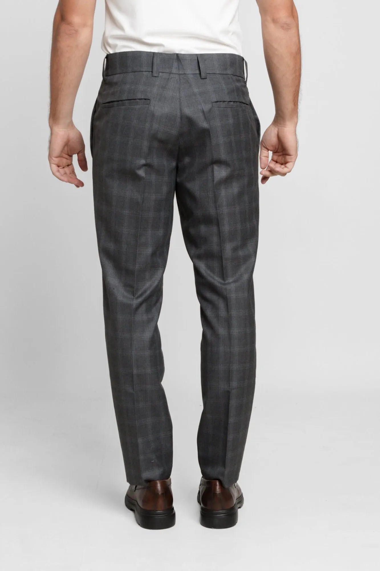 Calça Dom Henrico Alfaiataria Xadrez - Henri Store