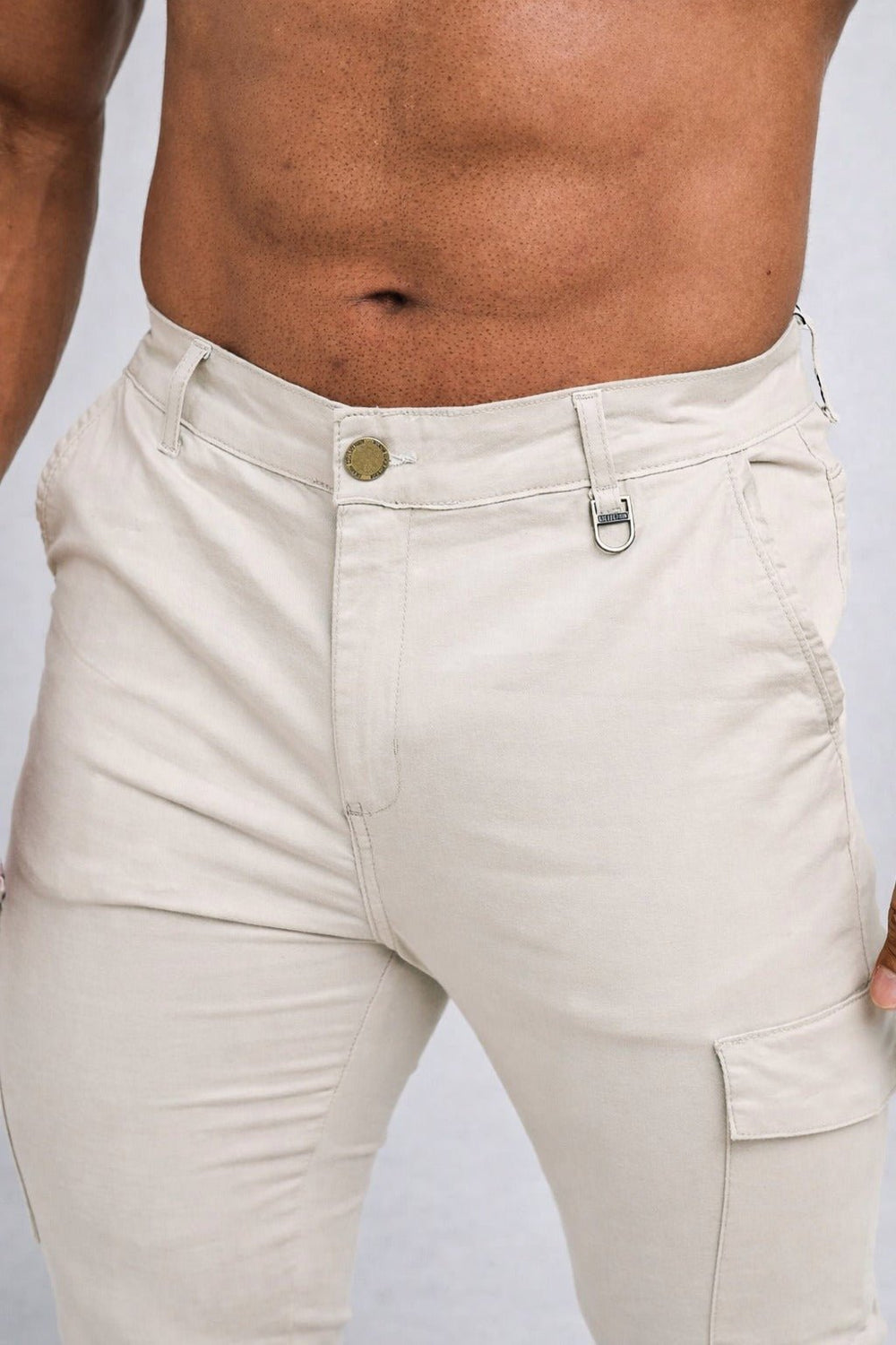Calça Dom Henrico Cargo Areia - Henri Store