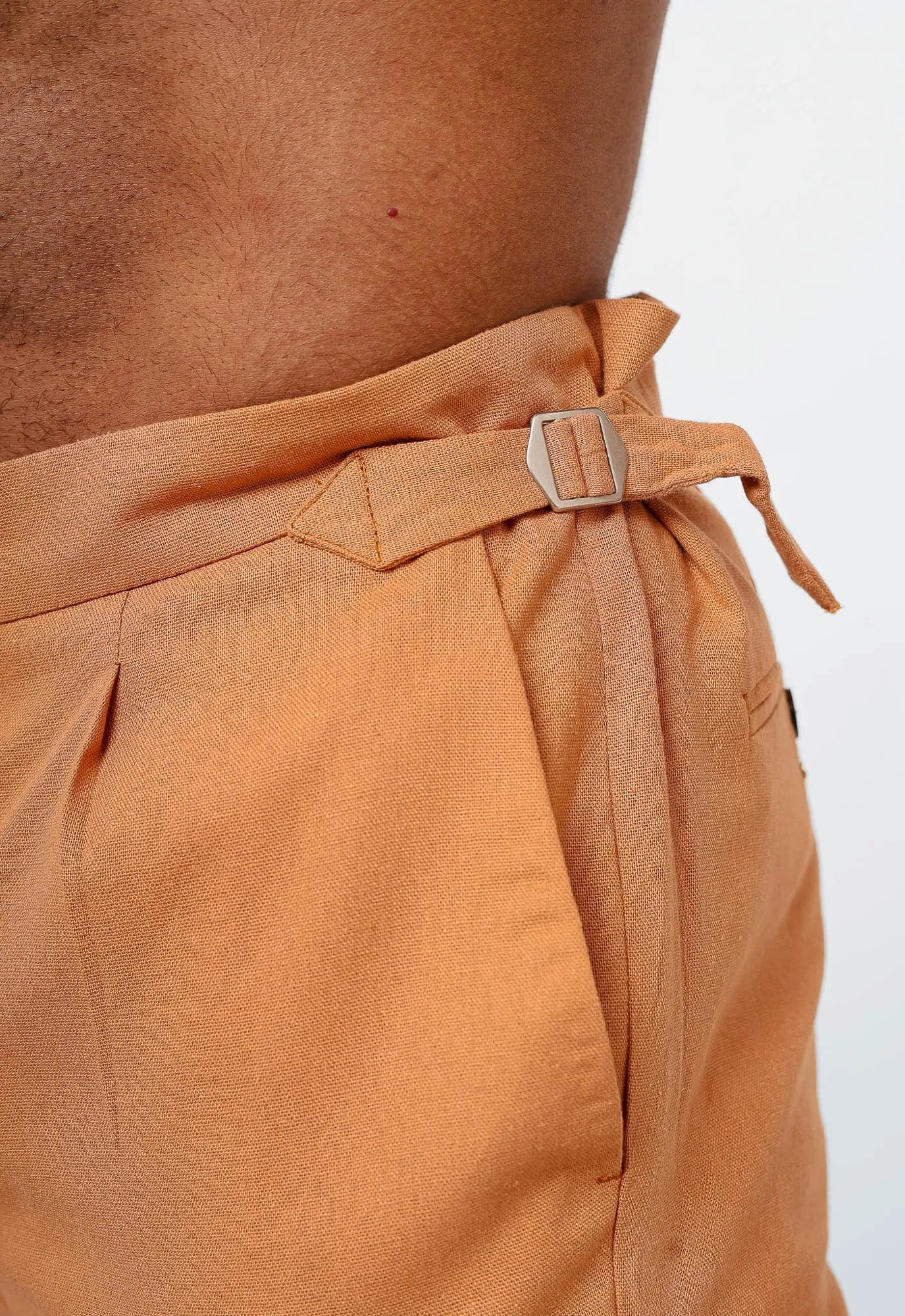 Calça Dom Henrico Cartagena em Linho com Ajuste na Cintura - Henri Store