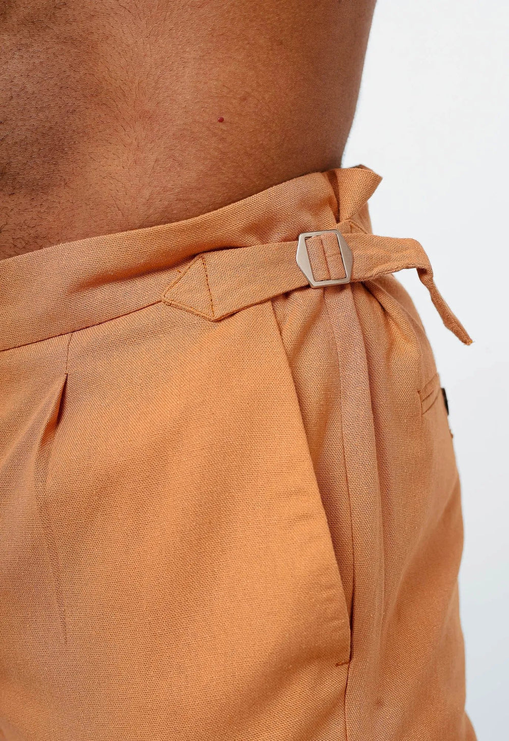 Calça Dom Henrico Cartagena em Linho com Ajuste na Cintura - Henri Store