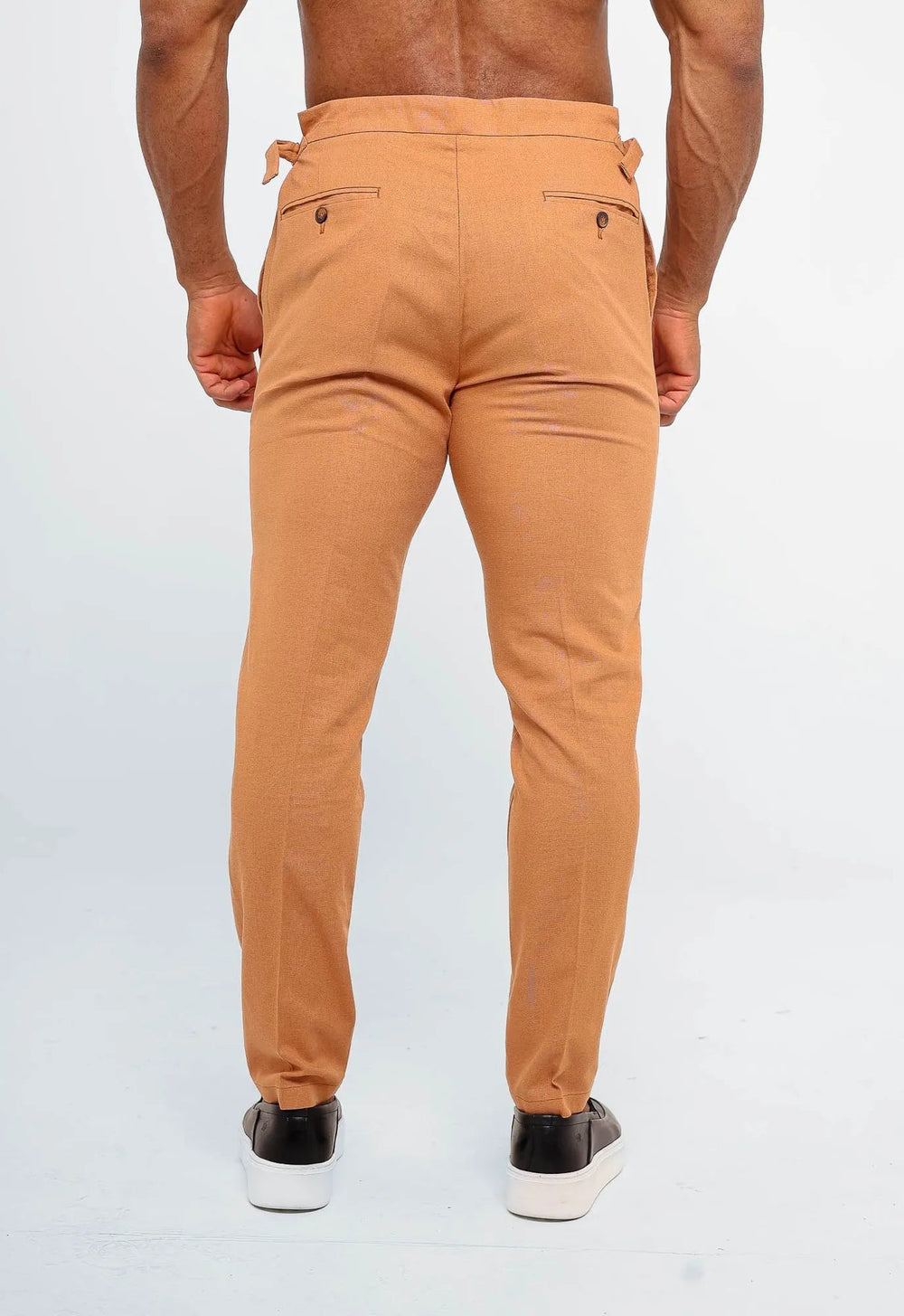 Calça Dom Henrico Cartagena em Linho com Ajuste na Cintura - Henri Store