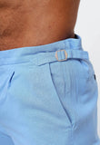 Calça Dom Henrico Cartagena em Linho com Ajuste na Cintura - Henri Store