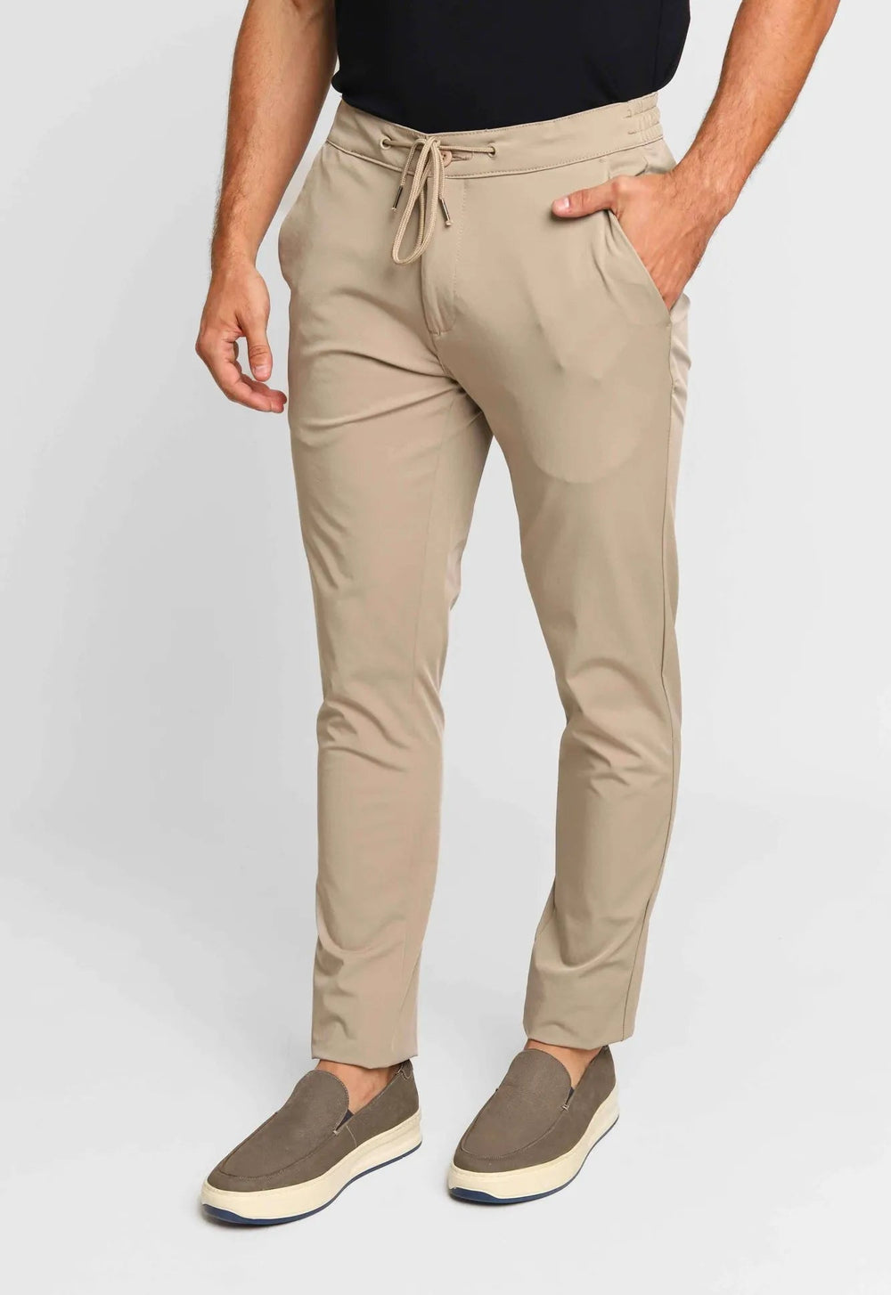 Calça Dom Henrico Casual Cáqui - Henri Store