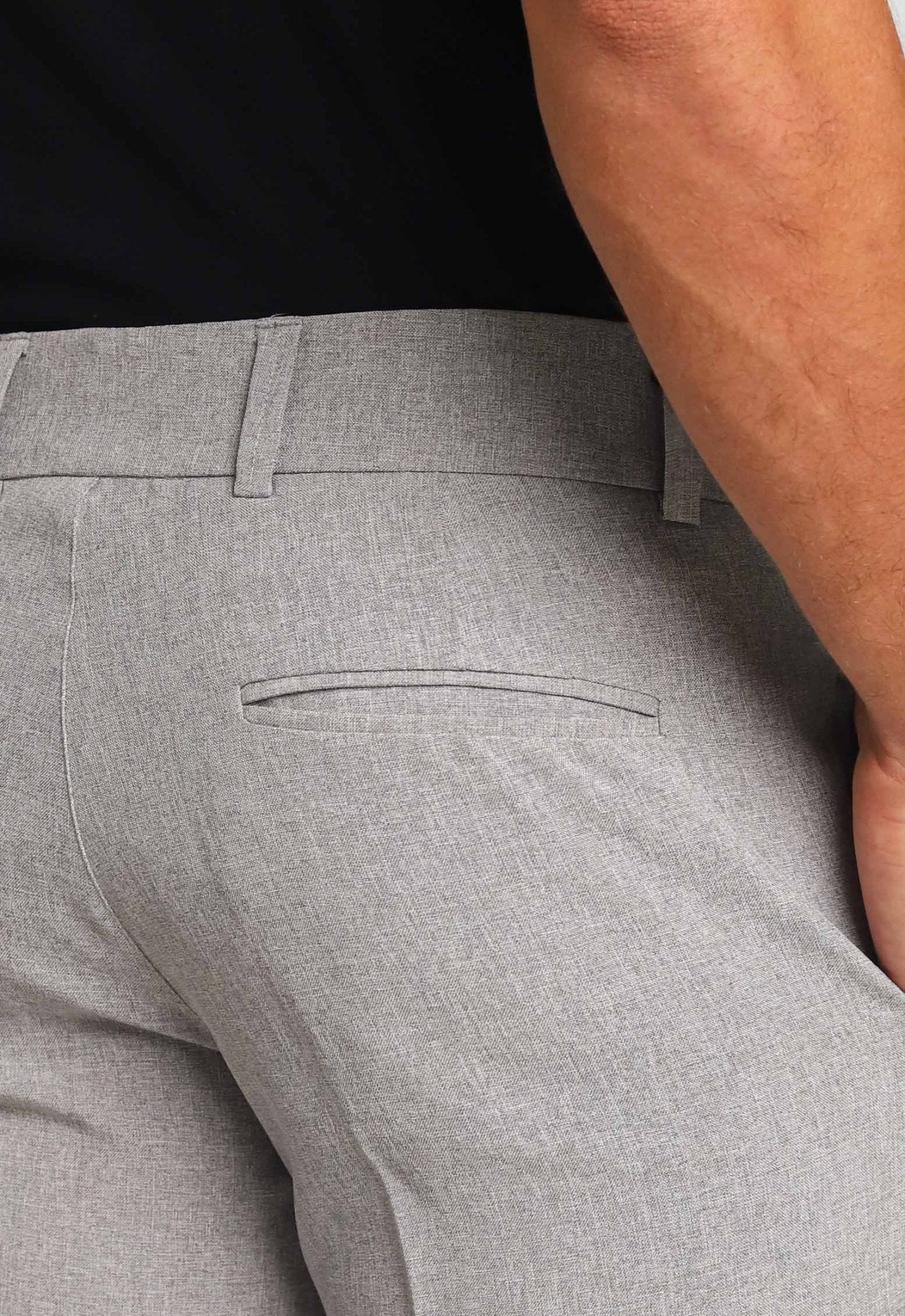 Calça Dom Henrico de Alfaiataria com Vista Minimalista - Henri Store