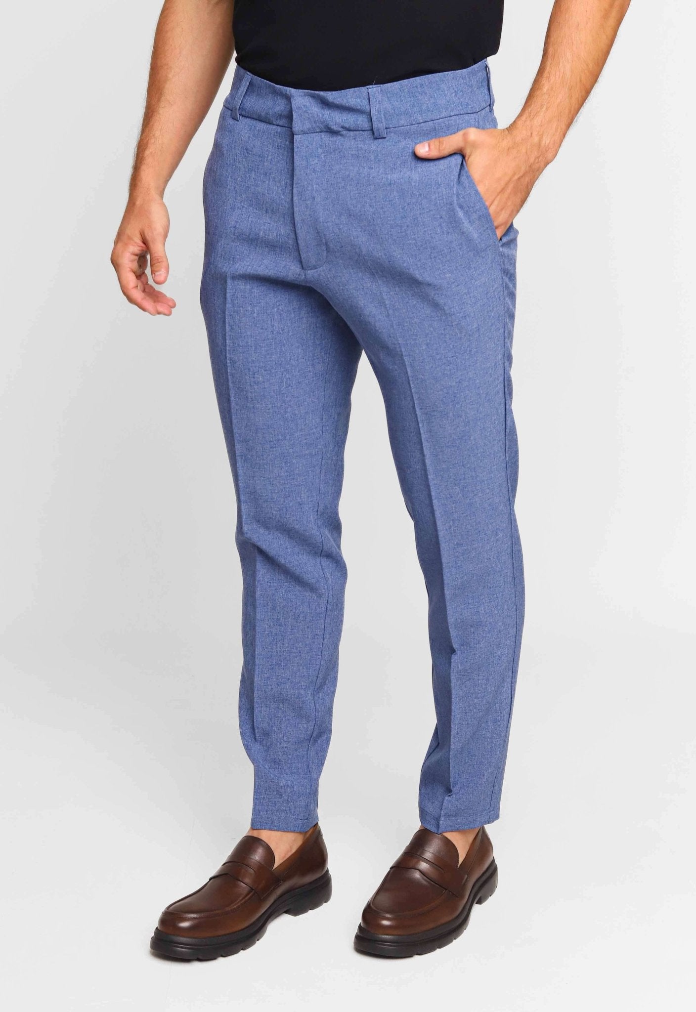 Calça Dom Henrico de Alfaiataria com Vista Minimalista - Henri Store