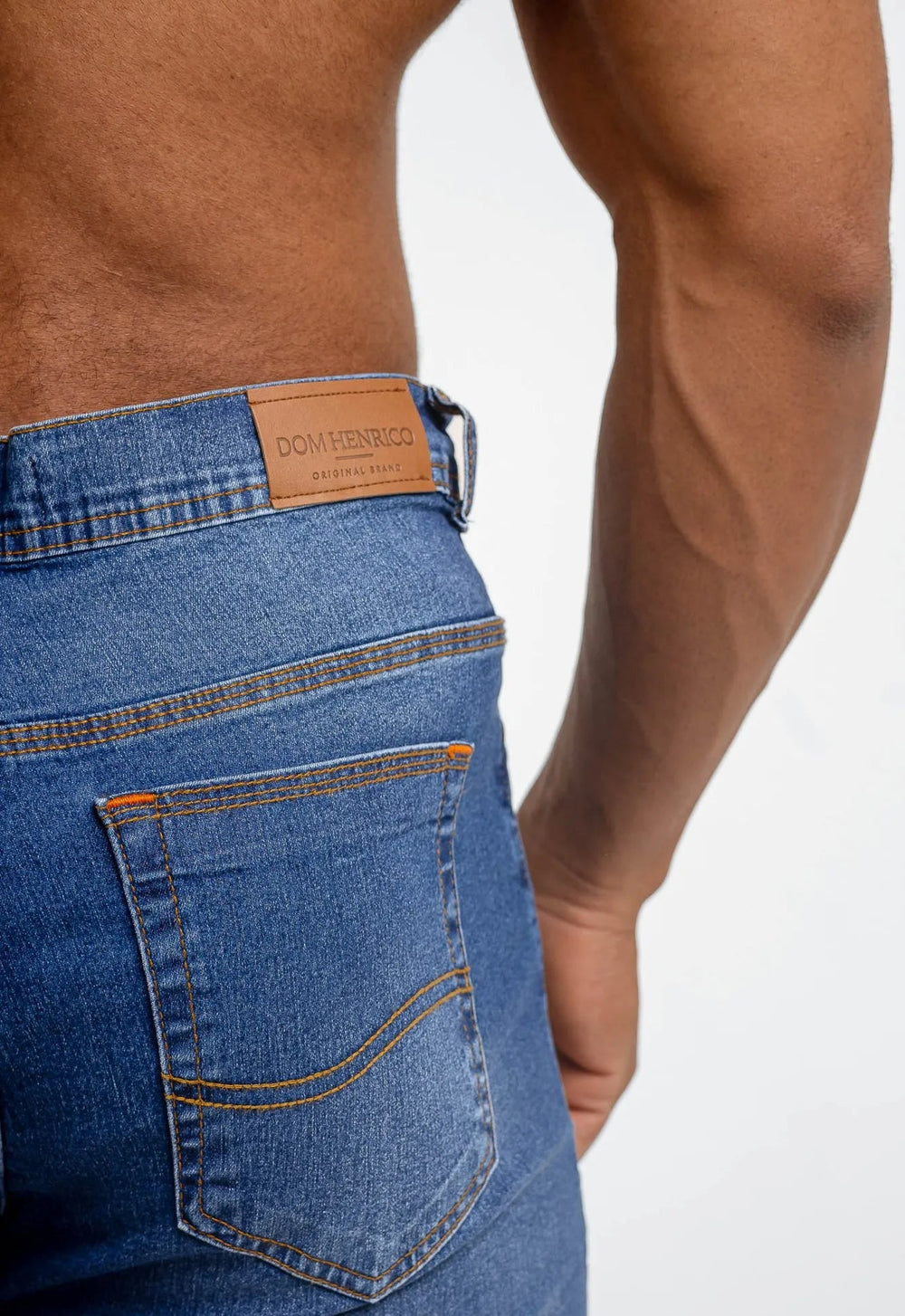 Calça Dom Henrico Jeans Claro - Henri Store