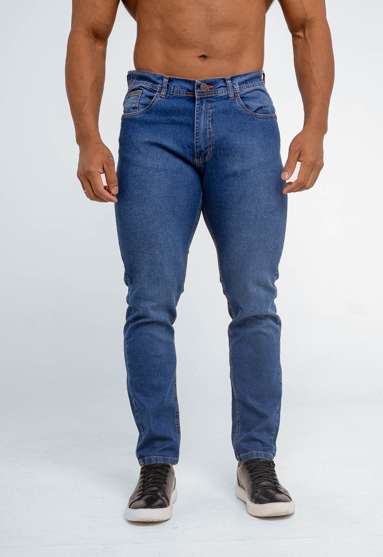 Calça Dom Henrico Jeans Claro - Henri Store