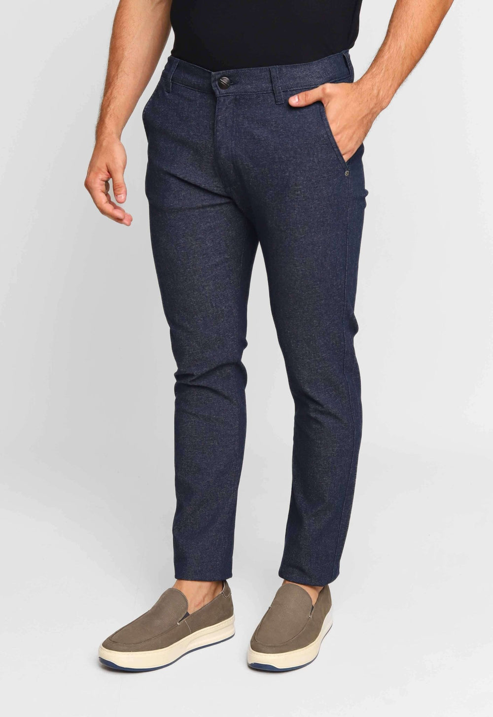 Calça Dom Henrico Jeans Escuro - Henri Store