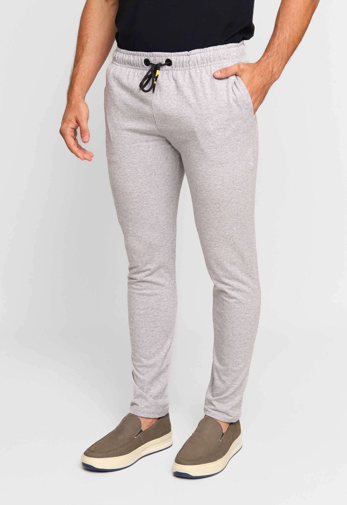 Calça Dom Henrico Moletom Mescla - Henri Store