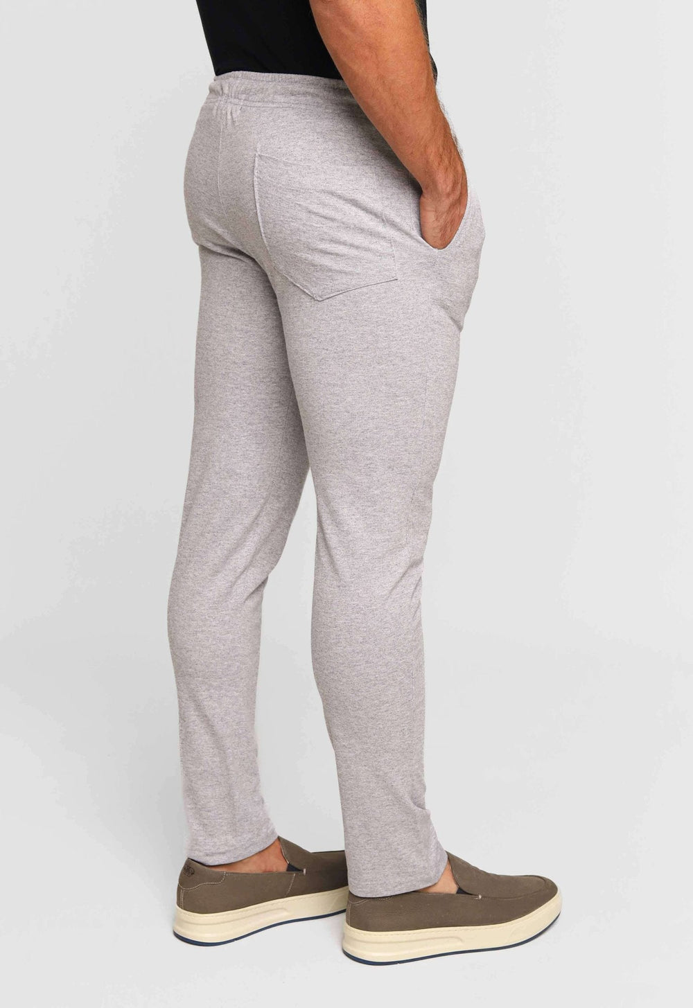 Calça Dom Henrico Moletom Mescla - Henri Store