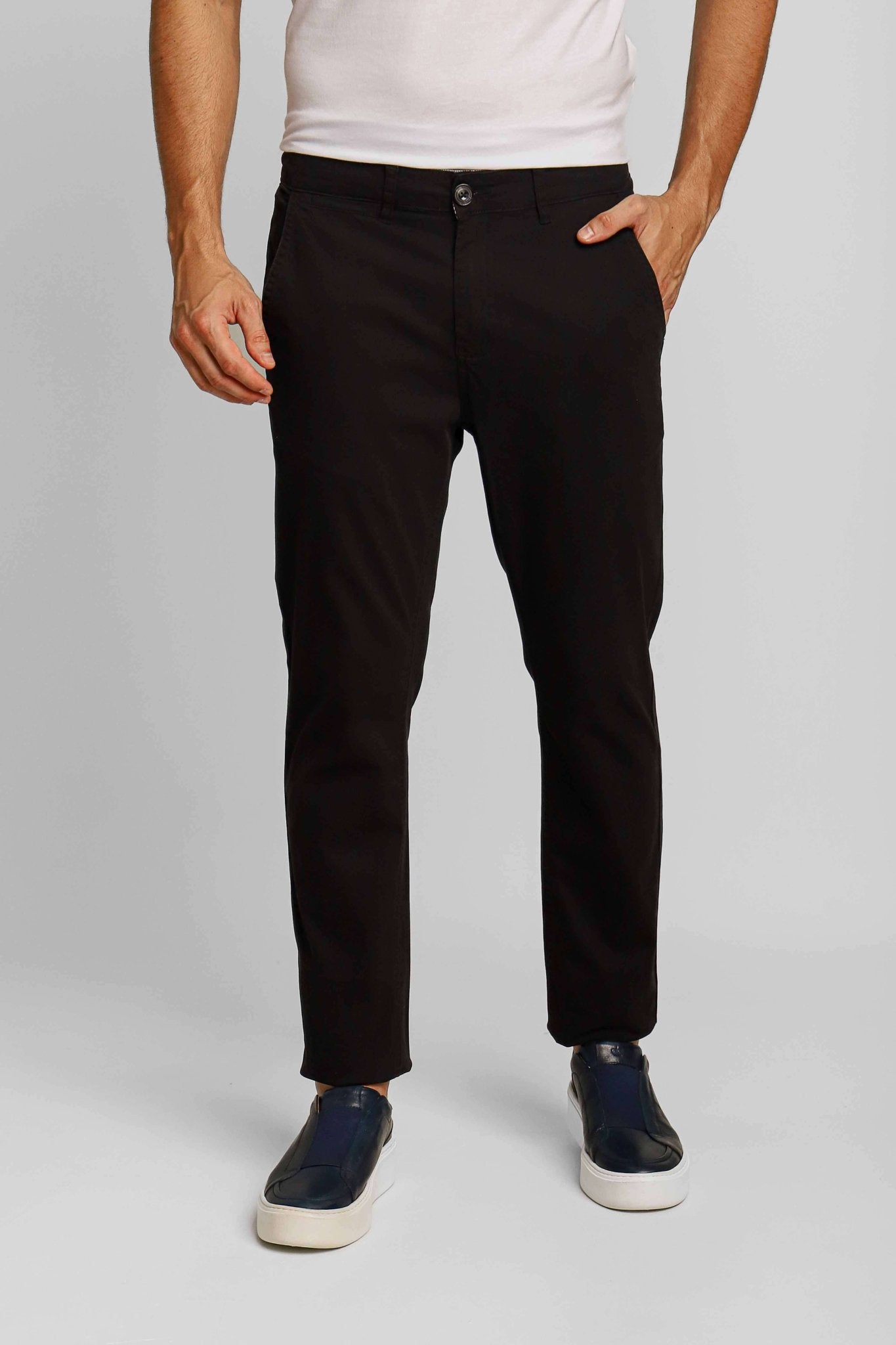 Calça Dom Henrico Preta - Henri Store