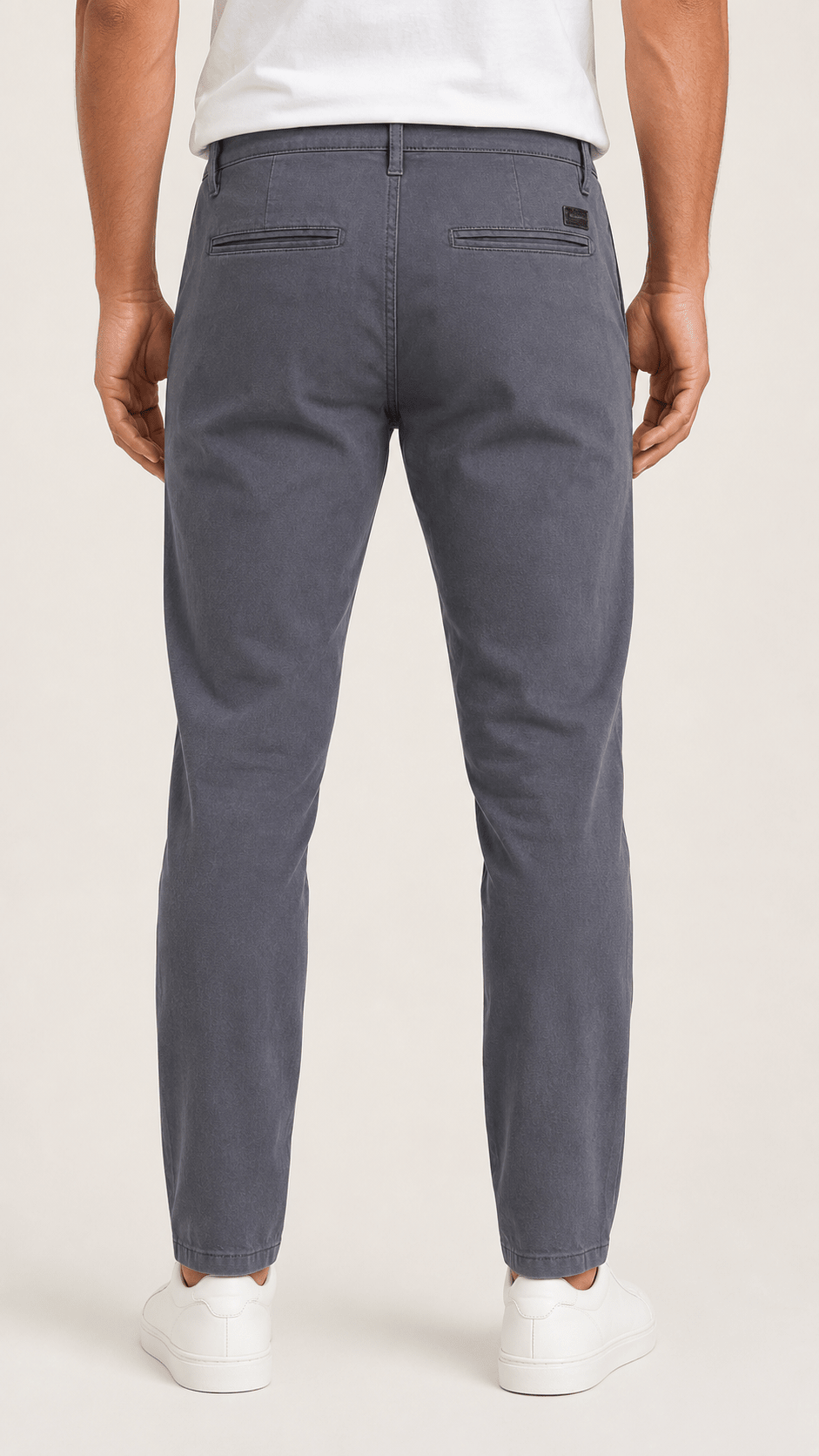 Calça Dom Henrico Sarja Chino Slim - Henri Store