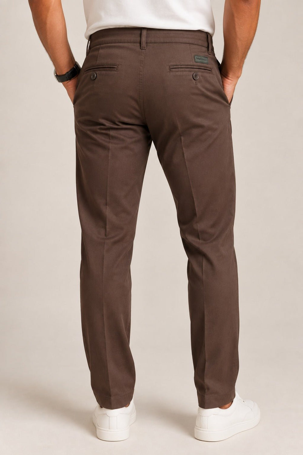 Calça Dom Henrico Sarja Chino Slim - Henri Store