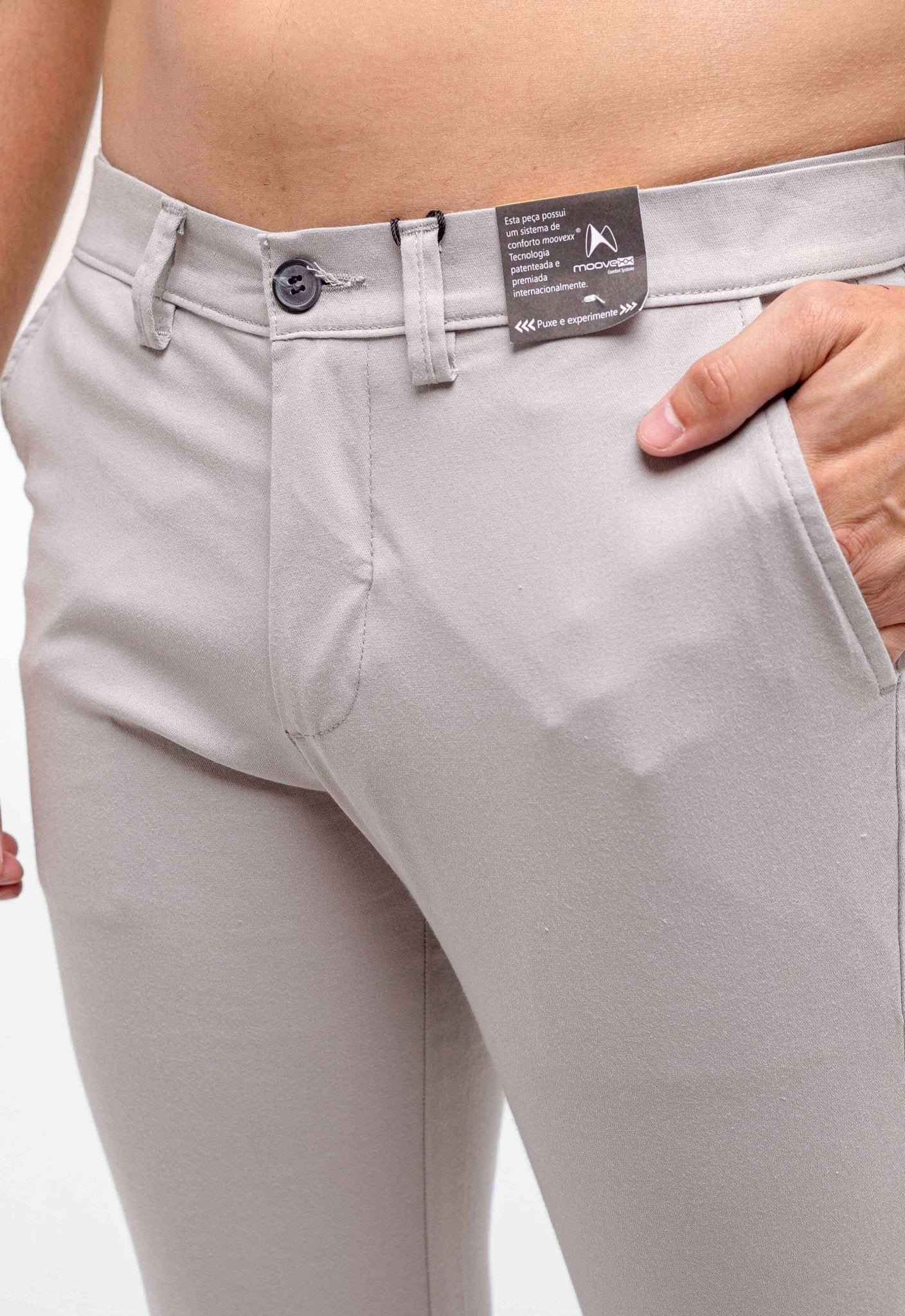 Calça Dom Henrico Skinny Fit Alfaiataria com Moovexx - Henri Store