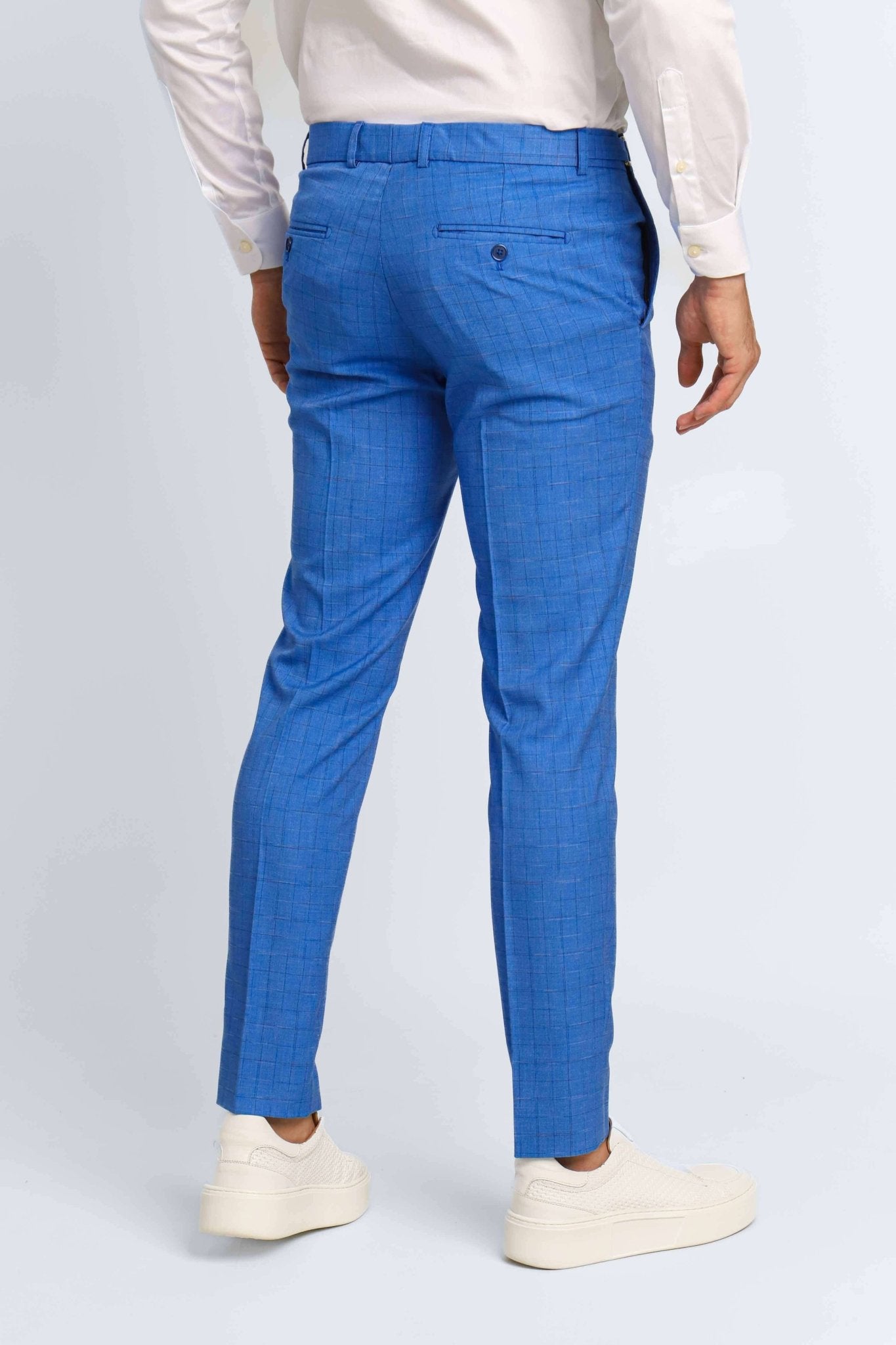 Calça Dom Henrico Slim Alfaiataria Milano com Ajuste Lateral - Henri Store