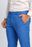 Calça Dom Henrico Slim Alfaiataria Milano com Ajuste Lateral - Henri Store