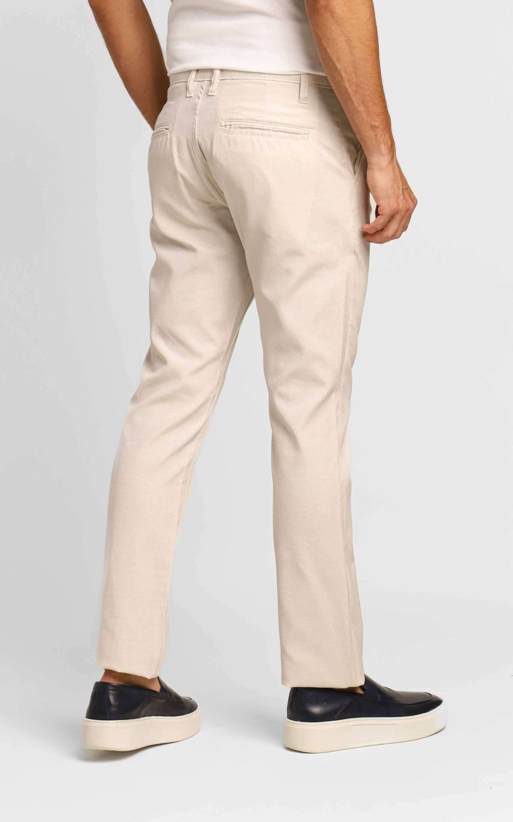 Calça Dom Henrico Slim Areia - Henri Store
