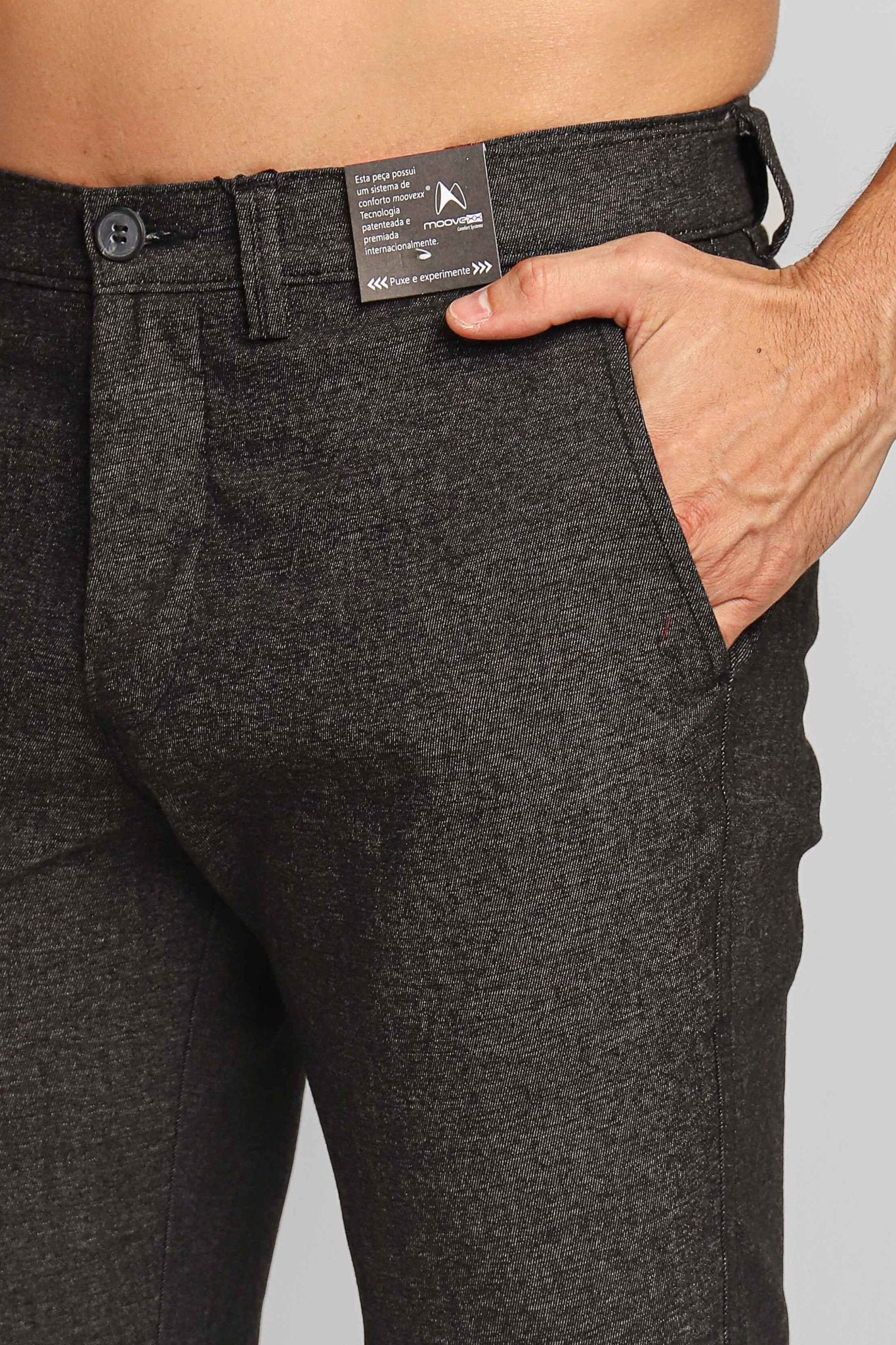 Calça Dom Henrico Slim Fit Alfaiataria com Moovexx - Henri Store